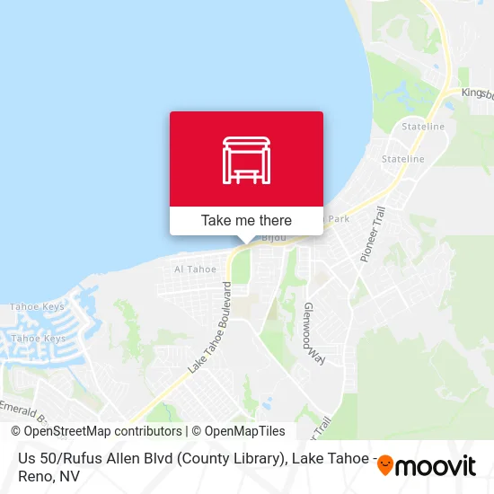 Us 50 / Rufus Allen Blvd (County Library) map