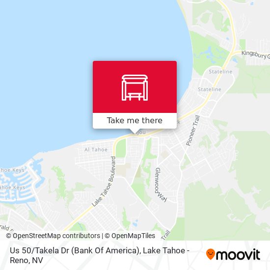 Us 50 / Takela Dr (Bank Of America) map