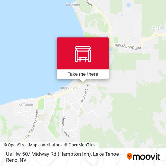 Us 50/ Midway Rd (Hampton Inn) map