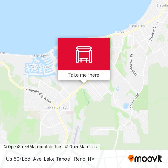 Mapa de Us 50/Lodi Ave