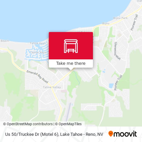 Us 50/Truckee Dr (Motel 6) map