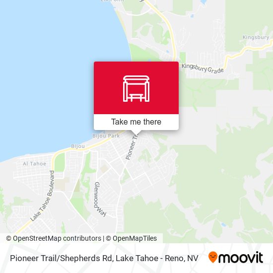 Mapa de Pioneer Trail/Shepherds Rd