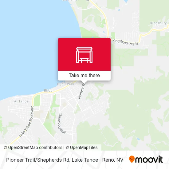Pioneer Trail/Shepherds Rd map