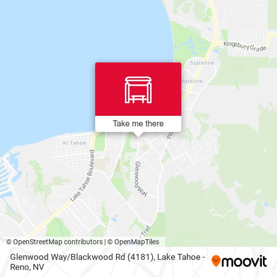 Glenwood Way / Blackwood Rd (4181) map