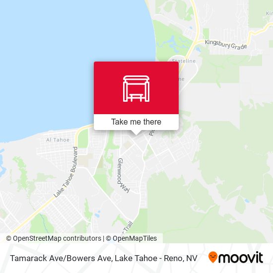 Mapa de Tamarack Ave/Bowers Ave