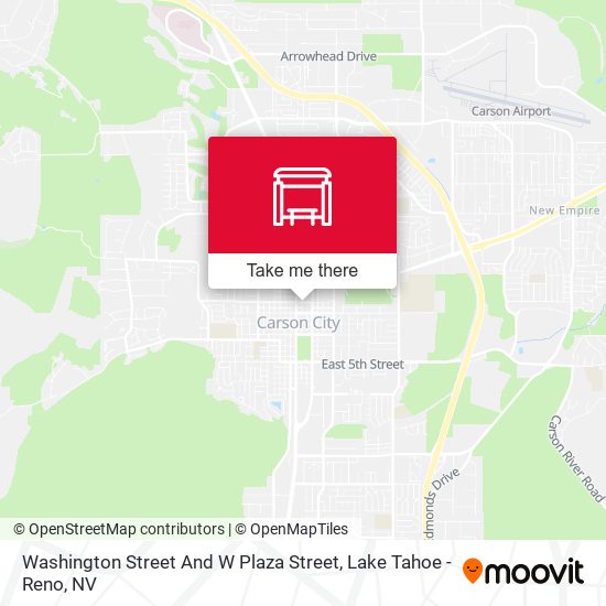 Mapa de Washington Street And W Plaza Street