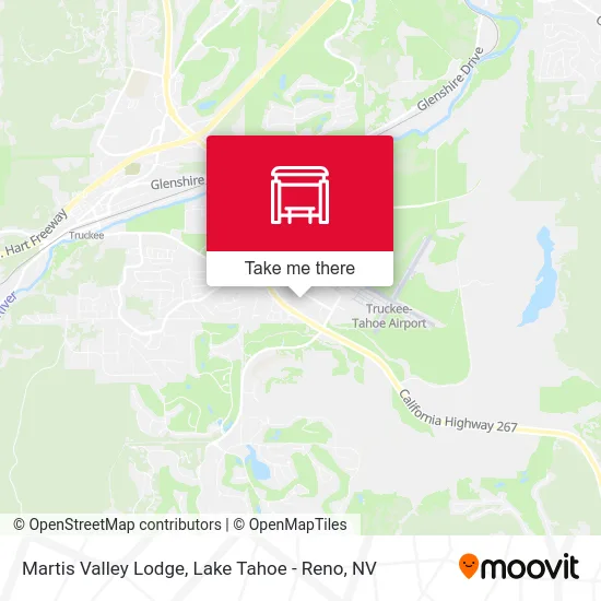 Martis Valley Lodge map