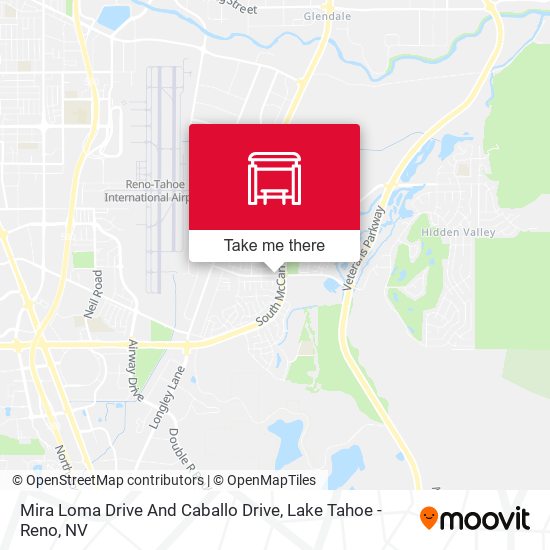 Mira Loma Drive And Caballo Drive map