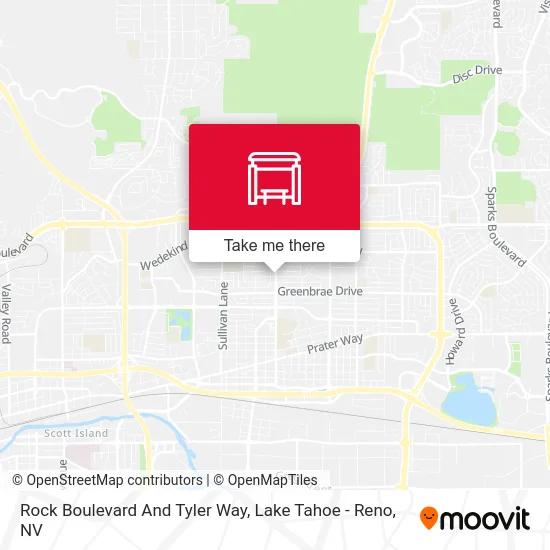 Rock Boulevard And Tyler Way map