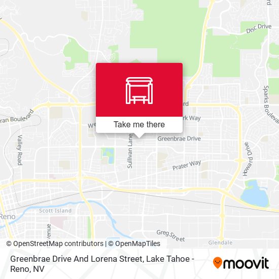 Greenbrae Drive And Lorena Street map