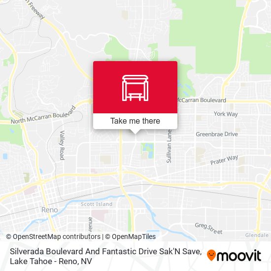 Silverada Boulevard And Fantastic Drive Sak'N Save map
