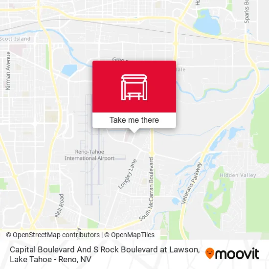 Capital Boulevard And S Rock Boulevard at Lawson map