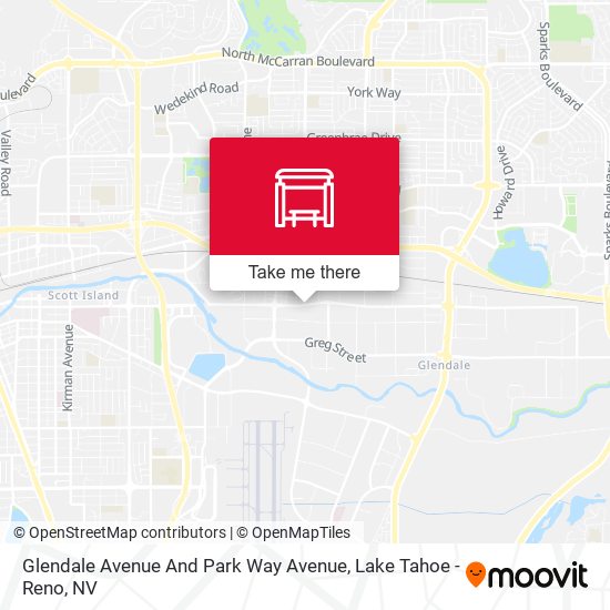 Mapa de Glendale Avenue And Park Way Avenue