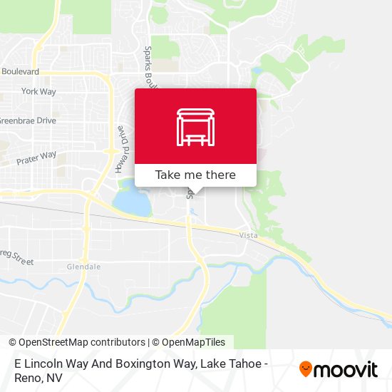 E Lincoln Way And Boxington Way map