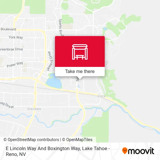 E Lincoln Way And Boxington Way map