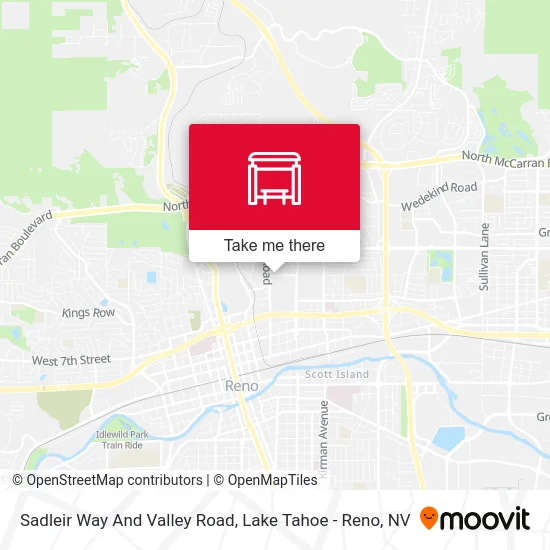 Sadleir Way And Valley Road map