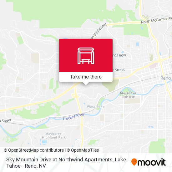 Sky Mountain Drive at Northwind Apartments map