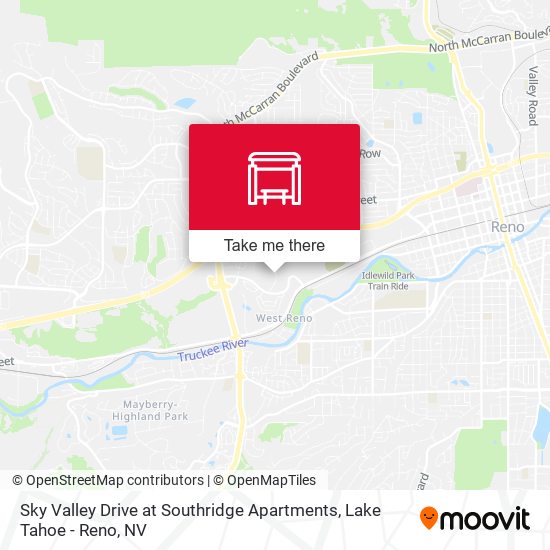 Sky Valley Drive at Southridge Apartments map