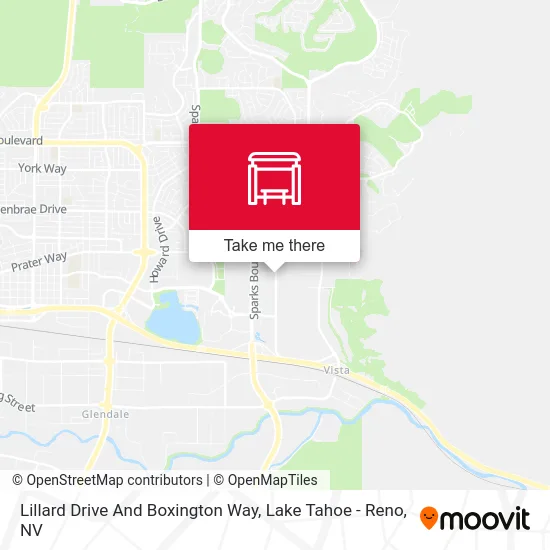Lillard Drive And Boxington Way map