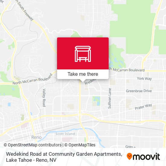 Wedekind Road at Community Garden Apartments map