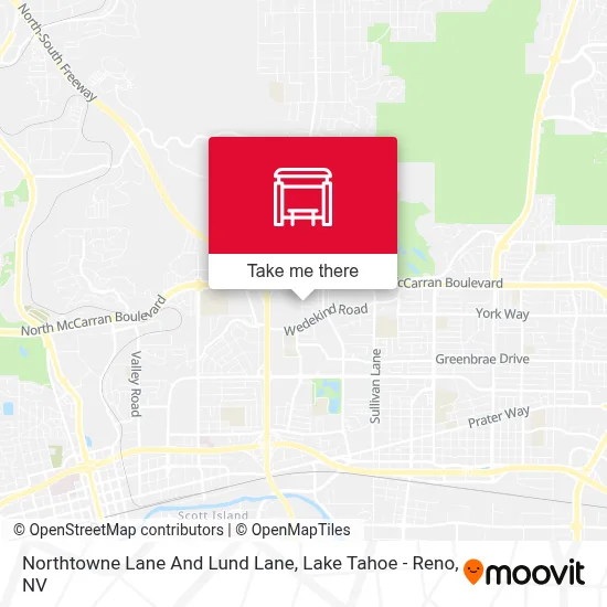 Northtowne Lane And Lund Lane map