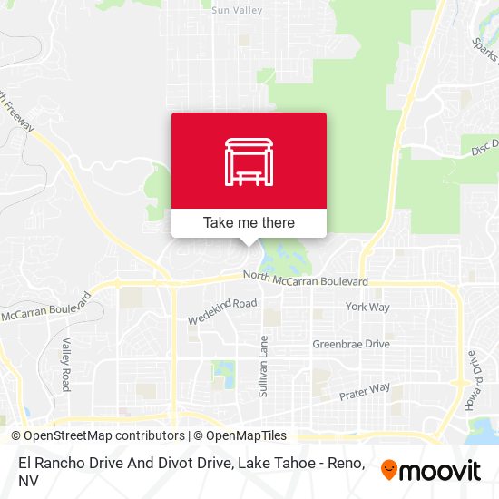 El Rancho Drive And Divot Drive map