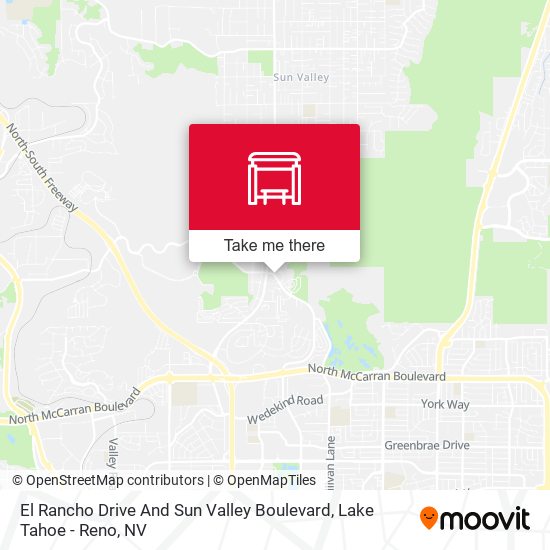 El Rancho Drive And Sun Valley Boulevard map