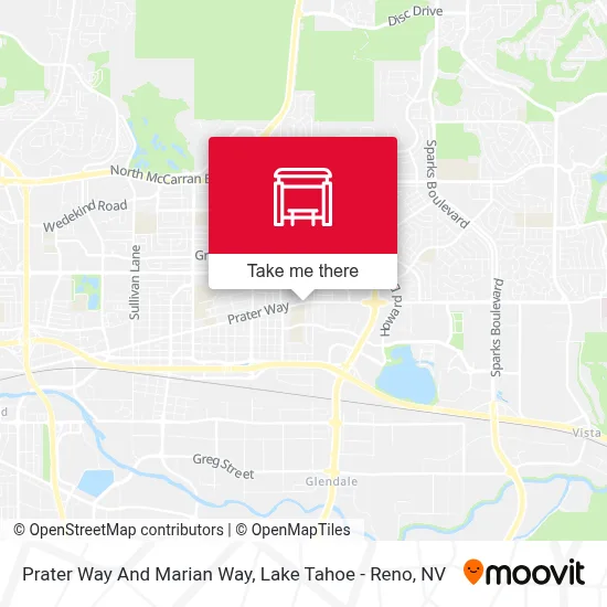 Prater Way And Marian Way map