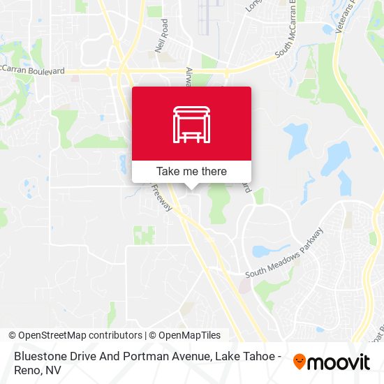 Bluestone Drive And Portman Avenue map