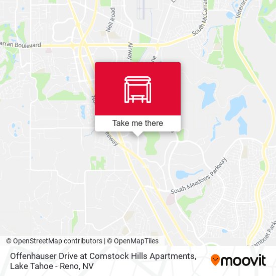 Mapa de Offenhauser Drive at Comstock Hills Apartments