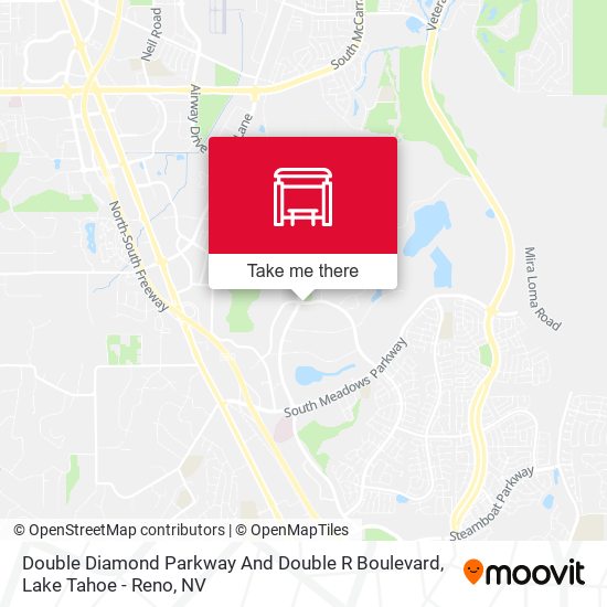 Double Diamond Parkway And Double R Boulevard map