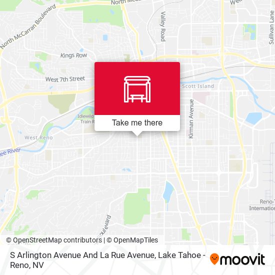 S Arlington Avenue And La Rue Avenue map