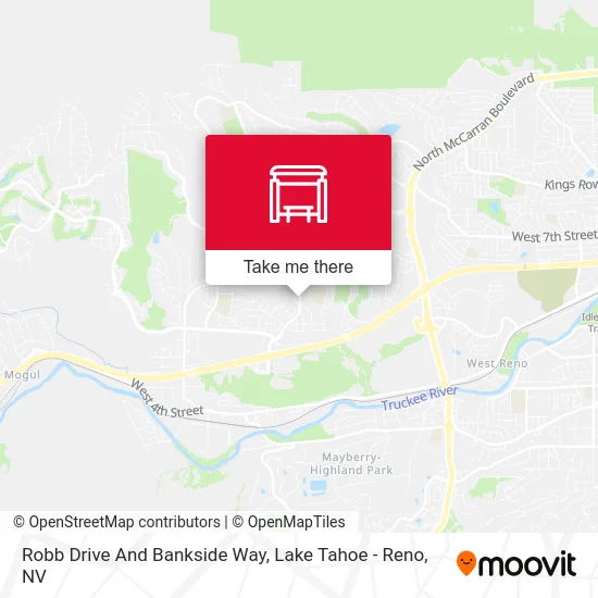 Robb Drive And Bankside Way map