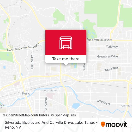 Silverada Boulevard And Carville Drive map