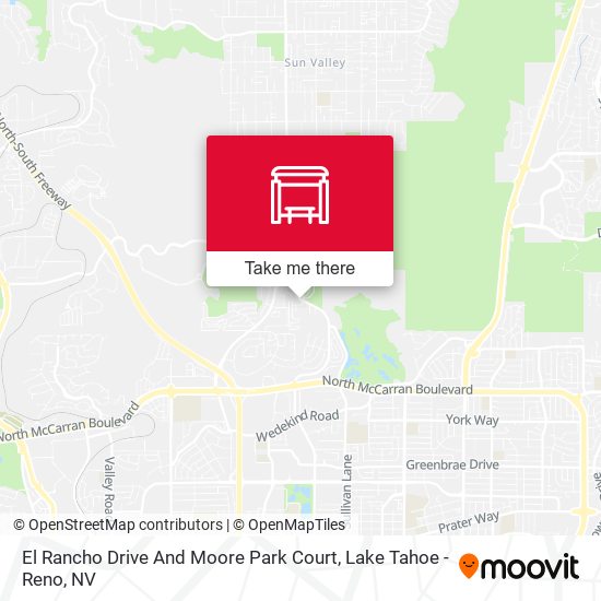 El Rancho Drive And Moore Park Court map