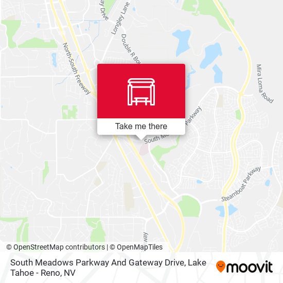 South Meadows Parkway And Gateway Drive map