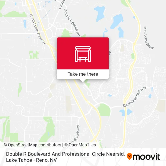 Double R Boulevard And Professional Circle Nearsid map