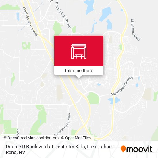 Double R Boulevard at Dentistry Kids map