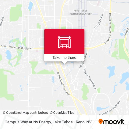 Campus Way at Nv Energy map