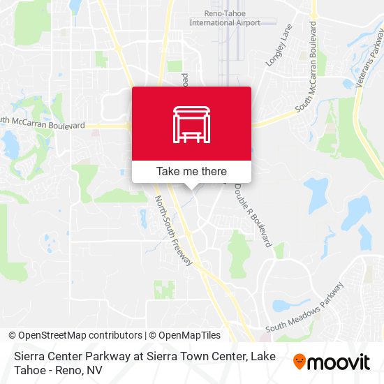 Sierra Center Parkway at Sierra Town Center map