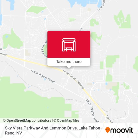 Sky Vista Parkway And Lemmon Drive map