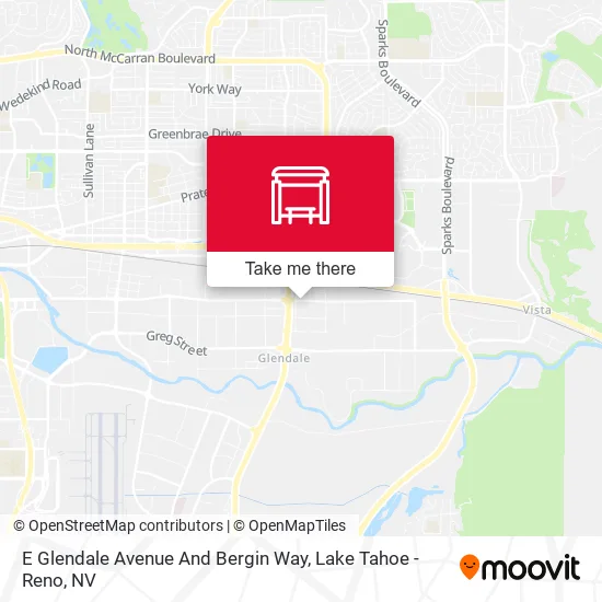 E Glendale Avenue And Bergin Way map