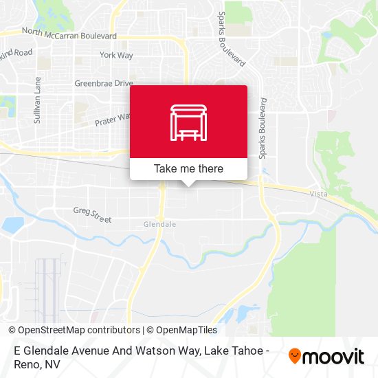 E Glendale Avenue And Watson Way map