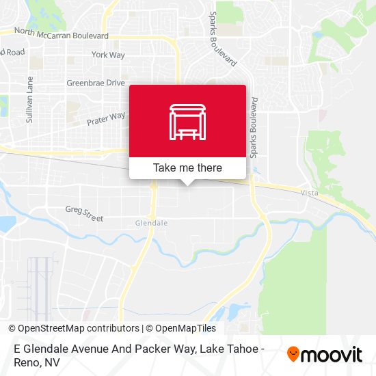 Mapa de E Glendale Avenue And Packer Way