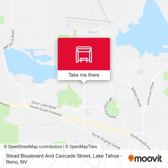 Stead Boulevard And Cascade Street map
