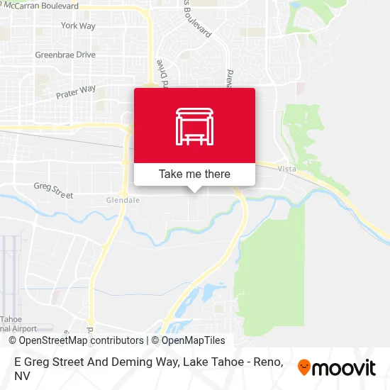 E Greg Street And Deming Way map