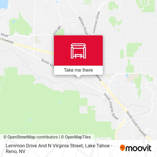 Mapa de Lemmon Drive And N Virginia Street