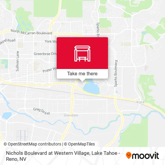 Mapa de Nichols Boulevard at Western Village
