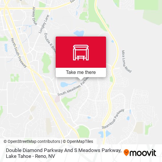 Double Diamond Parkway And S Meadows Parkway map