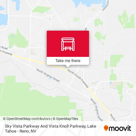 Mapa de Sky Vista Parkway And Vista Knoll Parkway